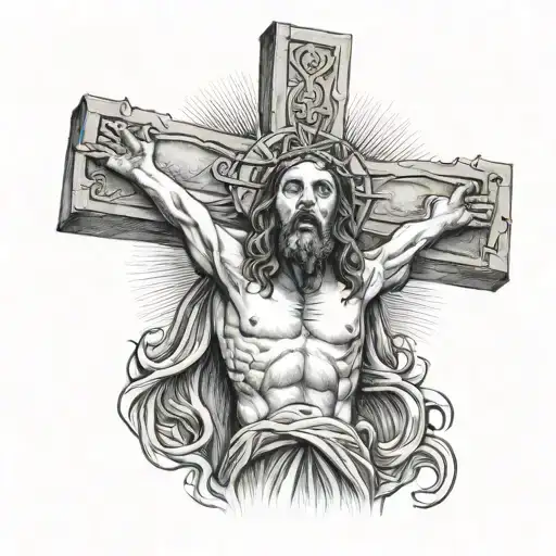 Jesus On A Cross