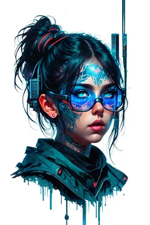 Cyberpunk Girl Ai