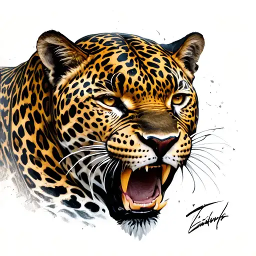Jaguar Angry
