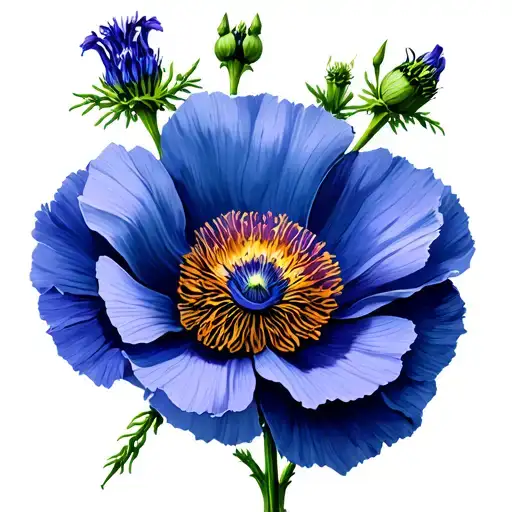 Larkspur Poppy Gladius