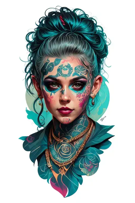 Dismey Character Surrounded