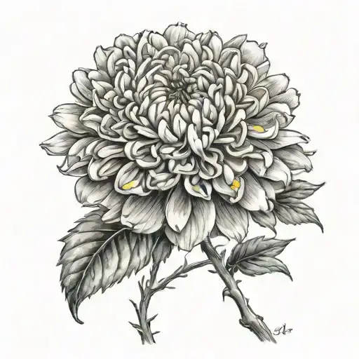 Marigold With The Name Hazel Inside