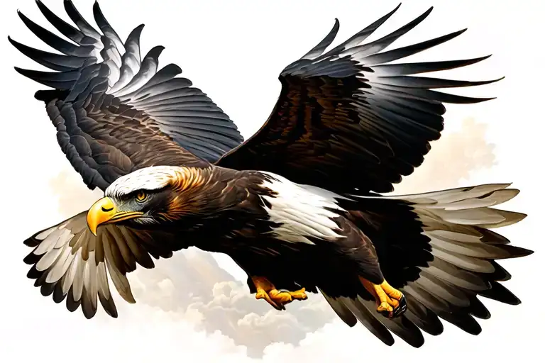 Eagle Soaring