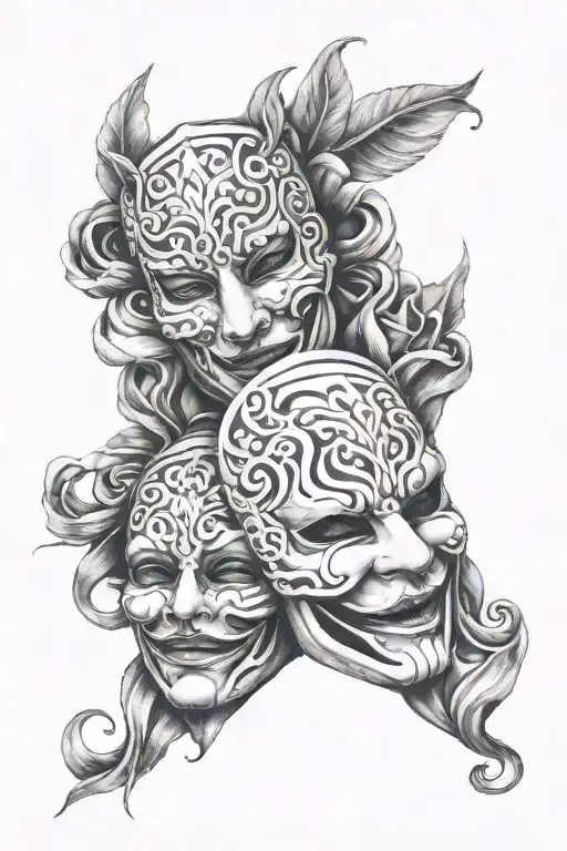 Masks Tragedy And Comedy