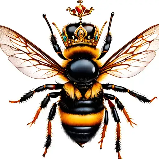 Sexy Queen Bee With Crown