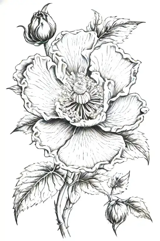 Opium Poppy Growing