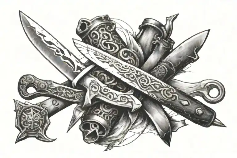 Knives Crossed