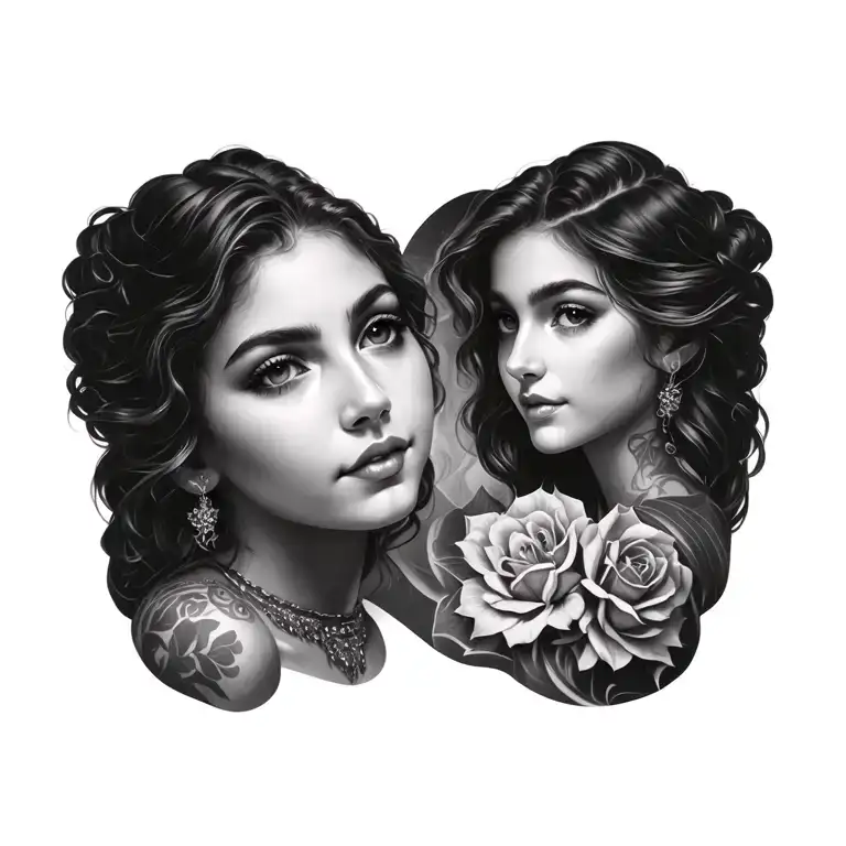 Chest Tattoo For Sister Name Daniella Born In 1997 And I Want It Elegent Or Protective