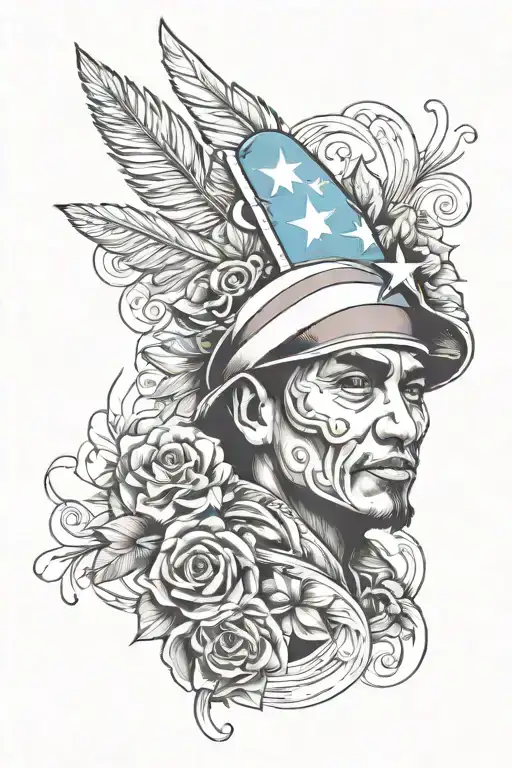 Puerto Rican Theme Sleeve
