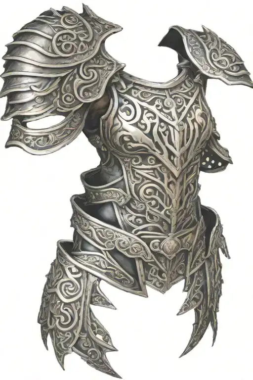 Tribal Shoulder Armor