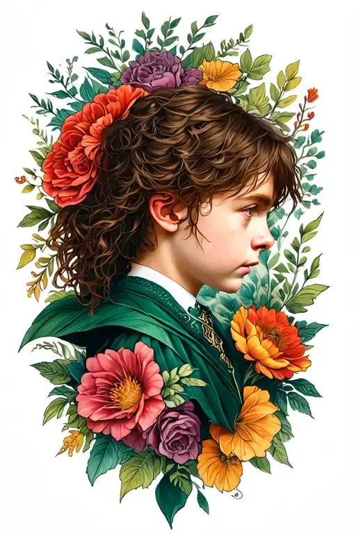 Floral With Harry Potter Game Of Thrones