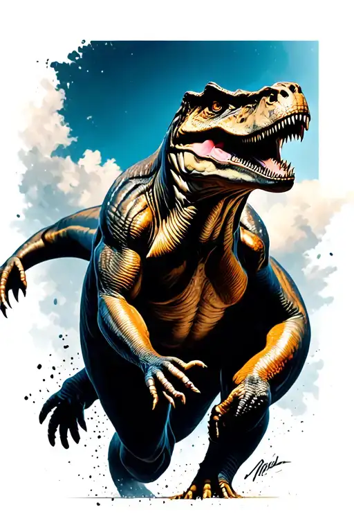 Tyrannosaurus Rex Sprinting