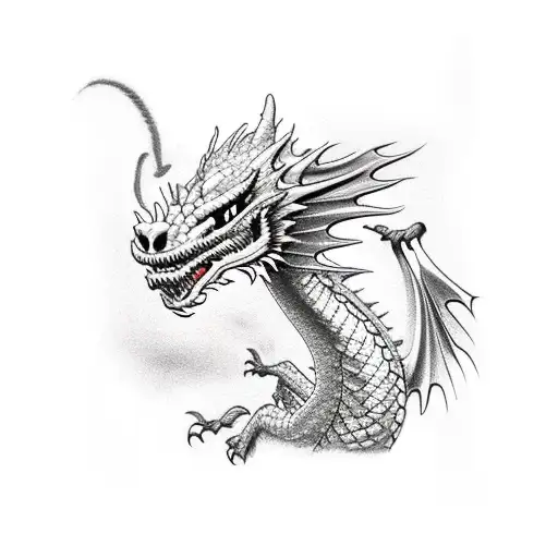 Dragon With A Boy