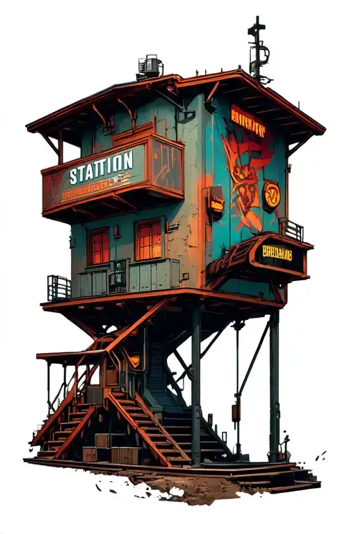 Elpis Station From Borderlands 2