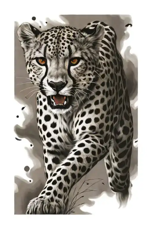 Cheetah Running