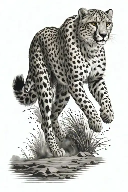 Cheetah Running