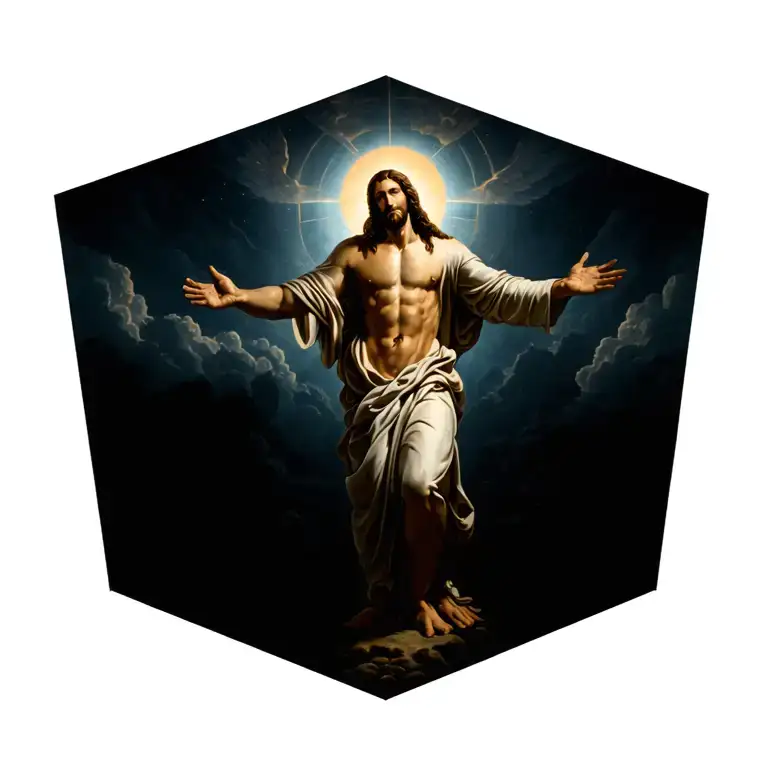 Jesus Rise In Heaven