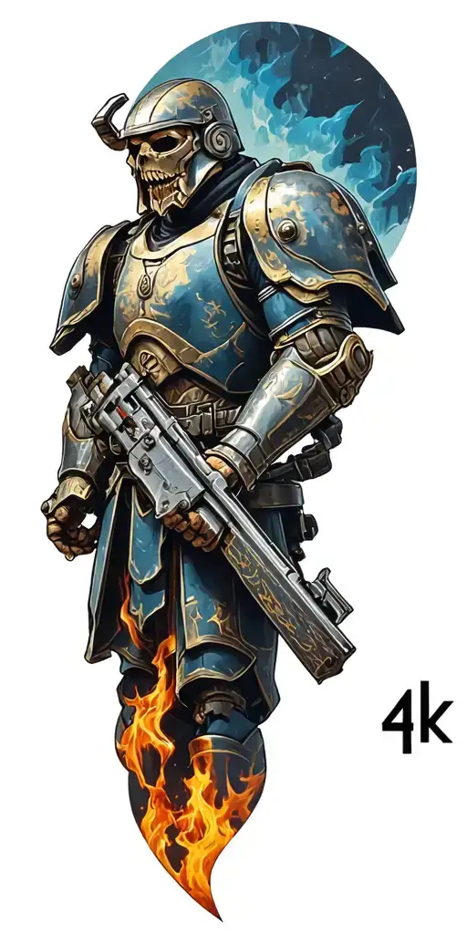 Warhammer 40K Theme Sleeve