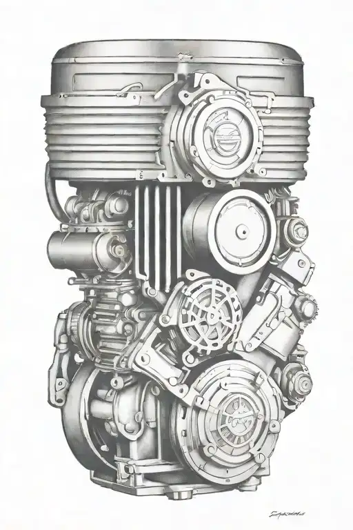 Harley Davidson Engine