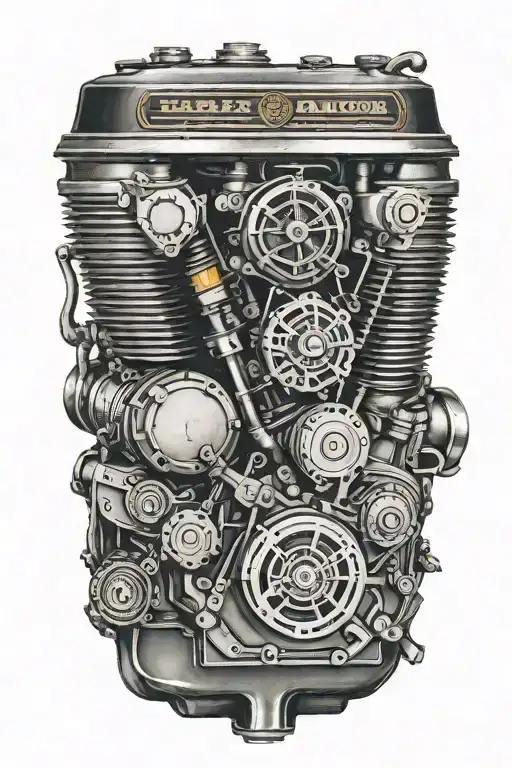 Harley Davidson Engine
