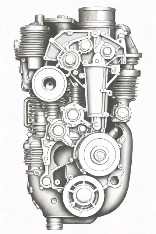 Harley Davidson Panhead Engine