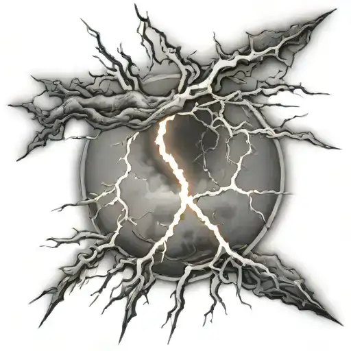 Lightning Striking