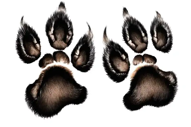 Chihuahua Paw Print