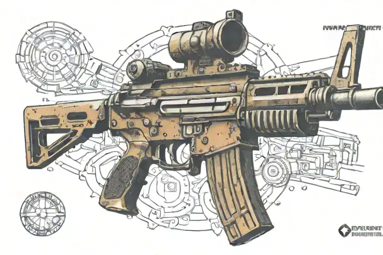Rust Assault Rifle