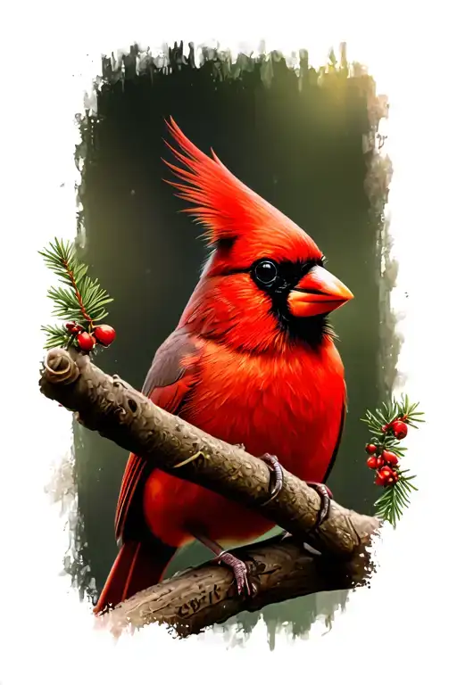 Cardinal Bird