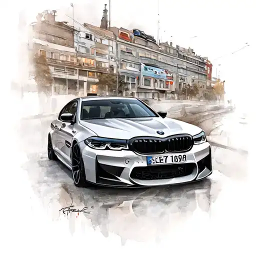 Road Bmw M5 F90