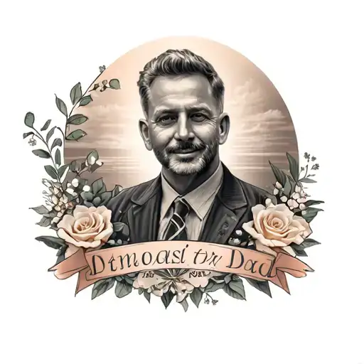 Memorial Tattoo For Dad