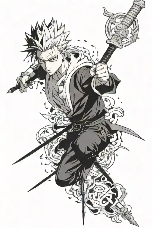 Heavenly Spear Jujutsu Kaisen Related Symbols