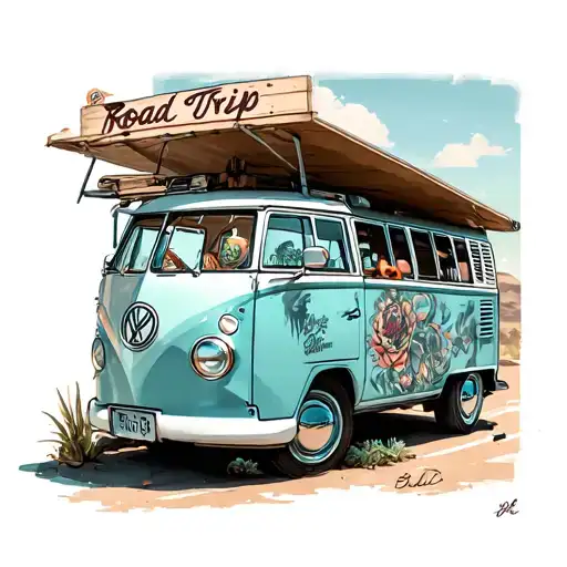 Road Trip In Van Worldwide That Intermingles