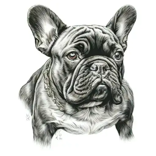 French Bulldog Black