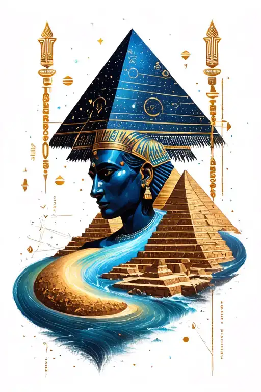 Osiris Orion Constellation Orion Hunter Pyramids Of Giza Nile River Intertwined