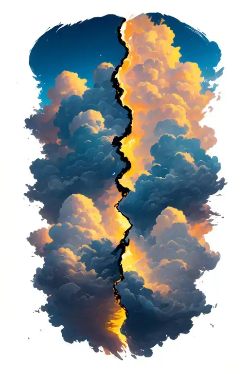 Splitting Clouds