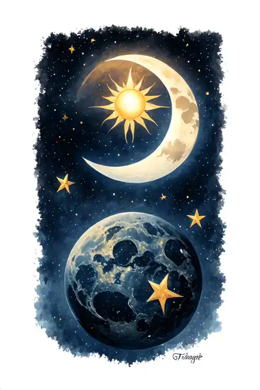 Sun Moon Stars