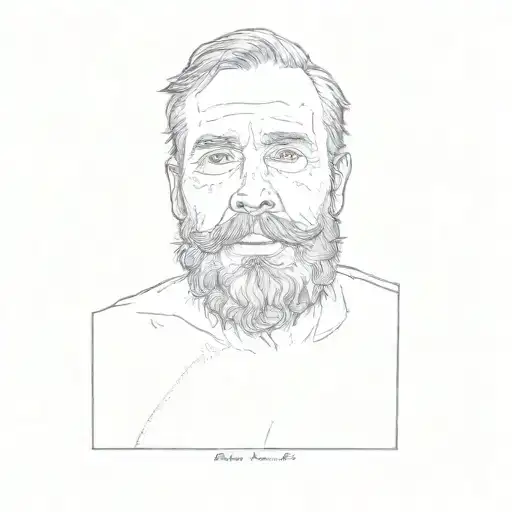 A Man With A Beard