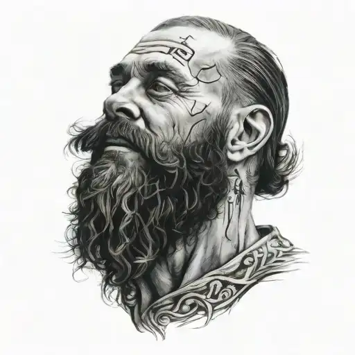 A Man With A Beard