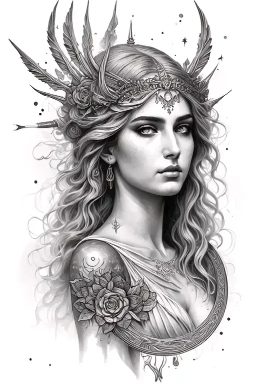 Artemis Moon Goddess