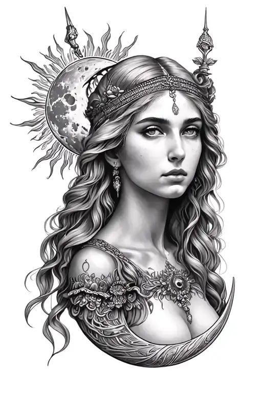 Artemis Moon Goddess