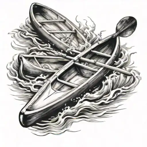 Slalom Canoe Paddles