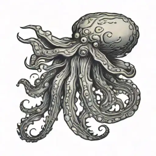 A Cuttlefish Inspired By Cthulhu