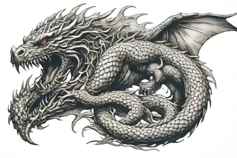 Nordic Dragon Wrapped