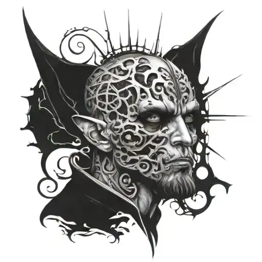 Kevin Writing In Gothic Style