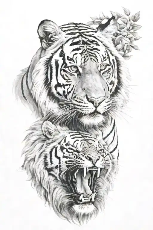 Whole Siberian Tiger