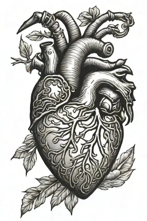 Heart And Pencil Symbolizing