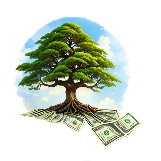 Time Is Money Tree Growing