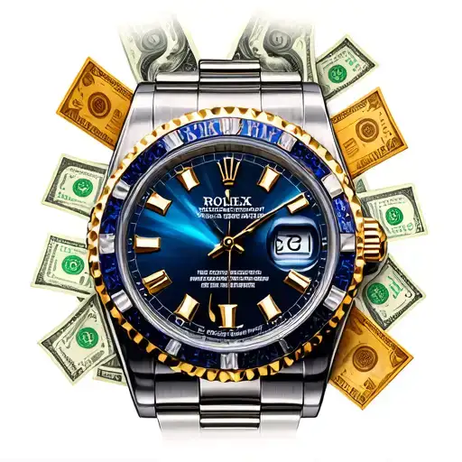 Time Is Money With Rolex Sky Dweller Fading Into Money