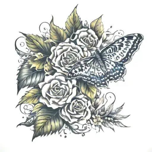 A Tattoo Featuring A Detailed Design Inspired By The Client's Passion For Design